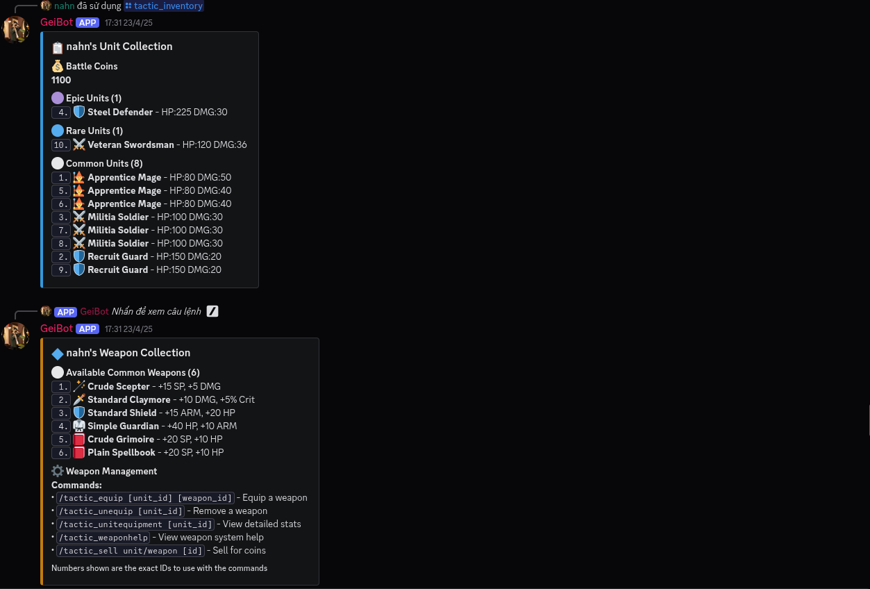 Discord Game & Utility Bot